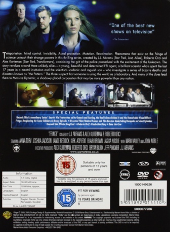 Fringe Season 1 (Na Granicy Światów Sezon 1) [7DVD]