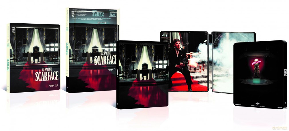 Scarface (Steelbook) The Film Vault (4k+Br)