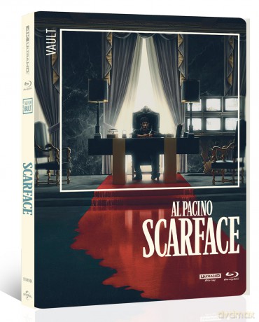 Scarface (Steelbook) The Film Vault (4k+Br)