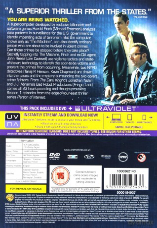 Person of Interest Season 1 (Impersonalni Sezon 1) [6DVD]