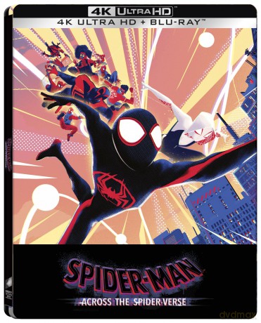 Spider-Man: Across The Spider-Verse (Steelbook) (4k+Br) + 6 Card
