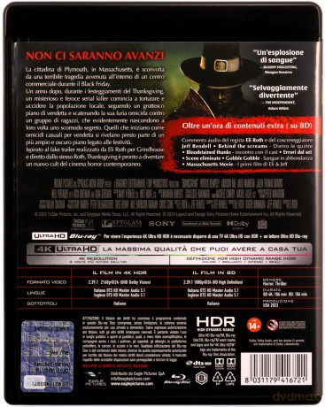 Thanksgiving (Noc Dziękczynienia) [Blu-Ray 4K]+[Blu-Ray]