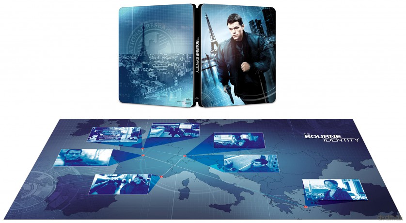 The Bourne Identity 20th Ann (Steelbook) (4k+Br)