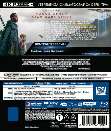 The Creator (4k+Br) Steelbook