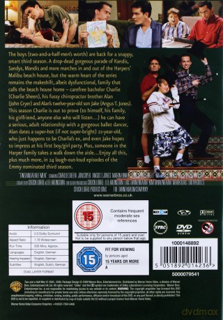 Two And A Half Men Season 3 (Dwóch I Pół Sezon 3) [4DVD]