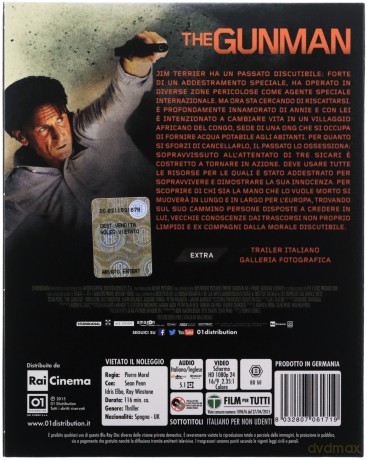 The Gunman (Gunman: Odkupienie) [Blu-Ray]