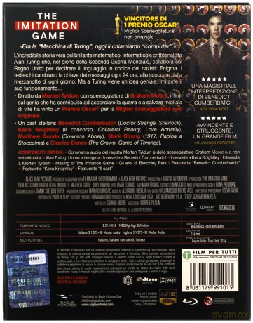 The Imitation Game (Gra tajemnic) [Blu-Ray]