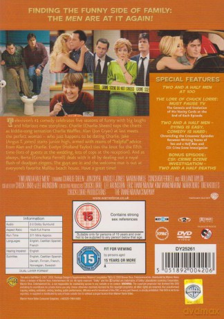 Two And A Half Men Season 5 (Dwóch i Pół Sezon 5) [3DVD]