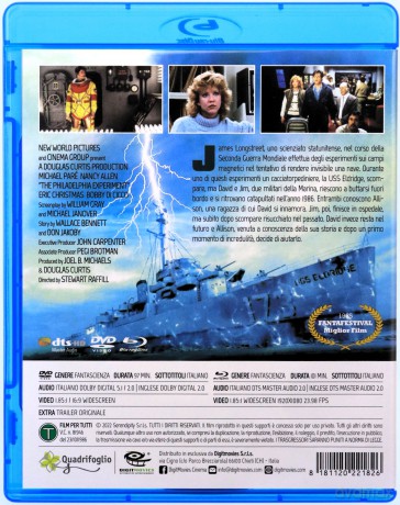 The Philadelphia Experiment (Eksperyment Filadelfia) [Blu-Ray]+[DVD]