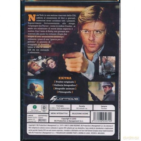 Tre Giorni Del Condor (I) (Blu-Ray)