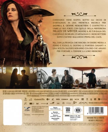 The Three Musketeers: Milady (Trzej muszkieterowie: Milady) [Blu-Ray]