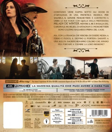 Tre Moschettieri (I) - Milady (4k Ultra Hd+Blu-Ray Hd)