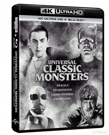 Universal Classic Monsters Collec. Vol 1 (4k+Br)