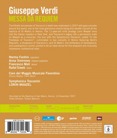 Verdi:messa Da Requiem