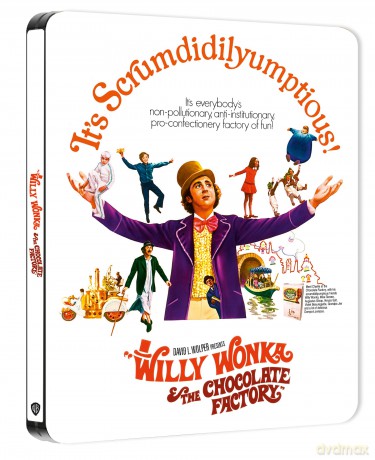 Willy Wonka E La Fabbrica Di Cioccolato (Steelbook) (4k)