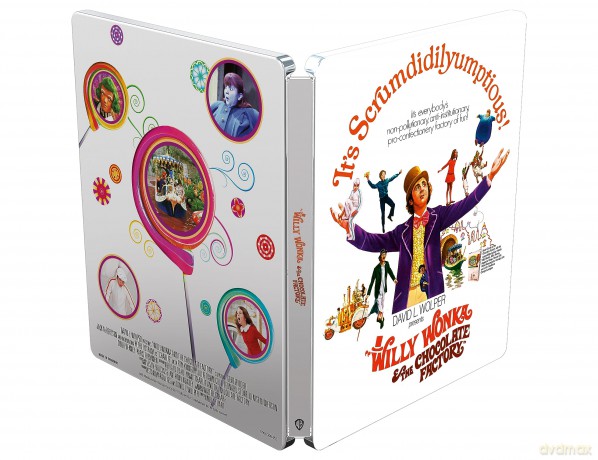 Willy Wonka E La Fabbrica Di Cioccolato (Steelbook) (4k)