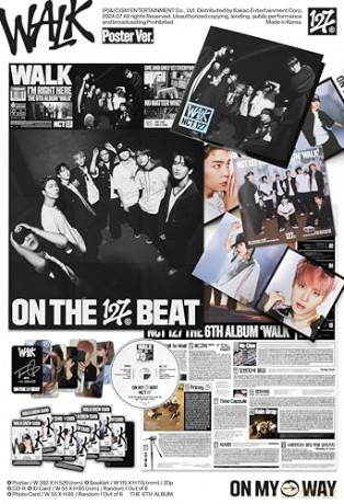 Nct 127: Walk - The 6th Album - Poster Ver. [CD]