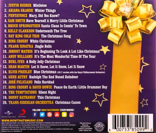 Now That's What I Call Merry Christmas [CD]