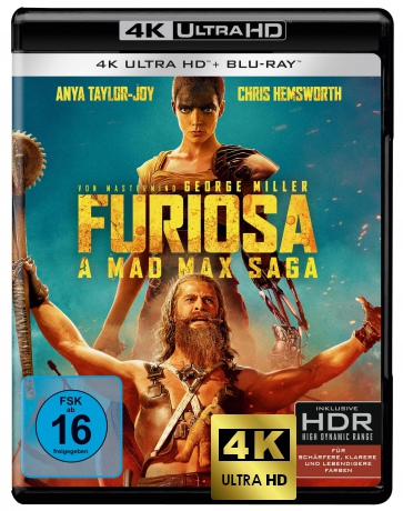 Furiosa: A Mad Max Saga (Furiosa: Saga Mad Max) [Blu-Ray 4K]+[Blu-Ray]