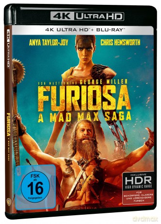 Furiosa: A Mad Max Saga (Furiosa: Saga Mad Max) [Blu-Ray 4K]+[Blu-Ray]