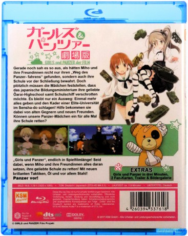 Girls und Panzer der Film [Blu-Ray]