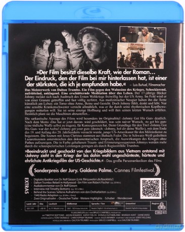 Johnny Got His Gun (Johnny poszedł na wojnę) [Blu-Ray]