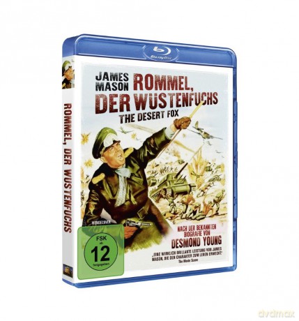 The Desert Fox: The Story of Rommel (Pustynny lis) [Blu-Ray]