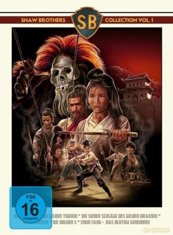 Shaw Brothers Collection Vol. 1: Come Drink with Me / All Men Are Brothers / The Water Margin / The Savage Five / Human Lanterns (mediabook) [5xBlu-Ray]