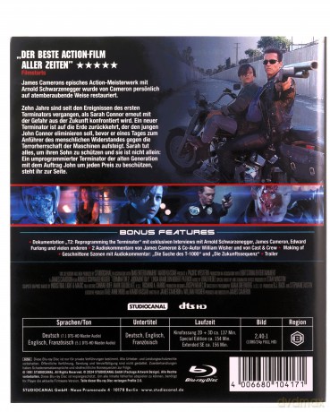 Terminator 2: Judgment Day (Terminator 2: Dzień Sądu) [Blu-Ray 3D]+[Blu-Ray]