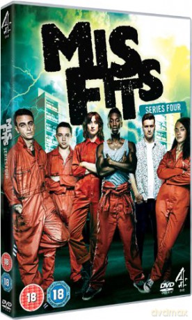 Misfits Series 4 (Wyklęci Sezon 4) [DVD]