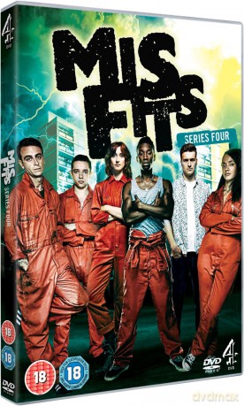 Misfits Series 4 (Wyklęci Sezon 4) [DVD]