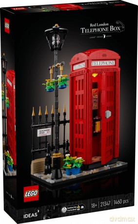 LEGO Ideas Czerwona londyńska budka telefoniczna (21347) [KLOCKI]