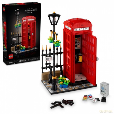 LEGO Ideas Czerwona londyńska budka telefoniczna (21347) [KLOCKI]