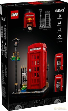 LEGO Ideas Czerwona londyńska budka telefoniczna (21347) [KLOCKI]
