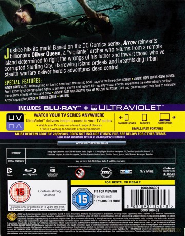Arrow Season 1 [4Blu-ray]