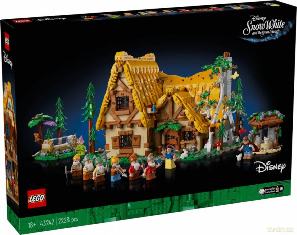 LEGO Disney Classic Chatka Królewny Śnieżki i siedmiu krasnoludków (43242) [KLOCKI]