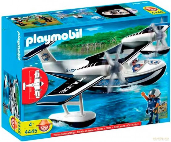 Zestaw figurek City Action 4445 Wodolot policyjny