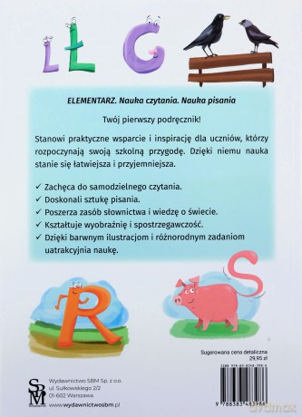 Elementarz. Nauka czytania. Nauka pisania - Marek Regner [KSIĄŻKA]