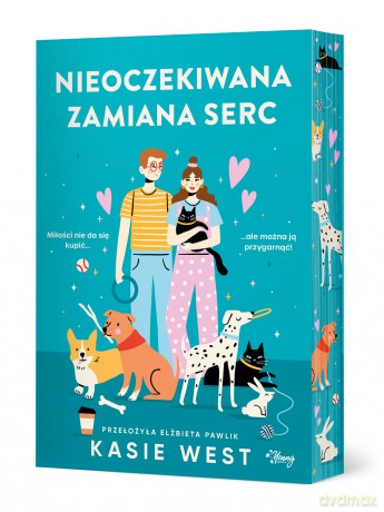 Nieoczekiwana zamiana serc (ilustrowane brzegi) - Kasie West [KSIĄŻKA]