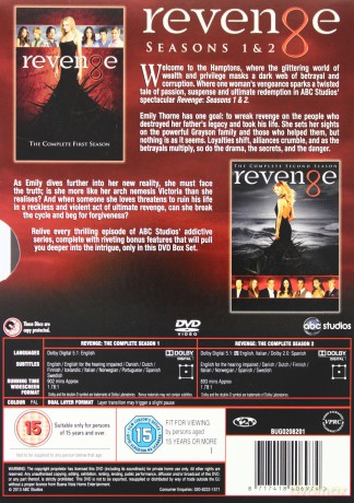 Revenge Season 1-2 (Zemsta Sezon 1-2) [12DVD]