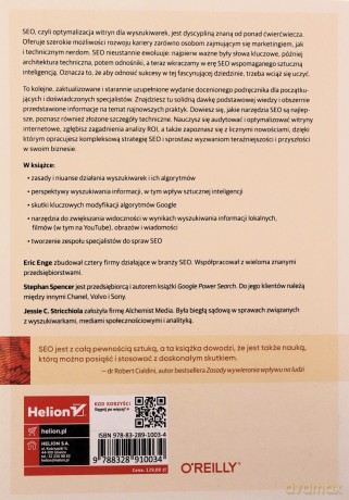 SEO, czyli sztuka optymalizacji witryn dla wyszukiwarek wyd. 4 - Eric Enge, Stephan Spencer, Jessie Stricchiola [KSIĄŻKA]