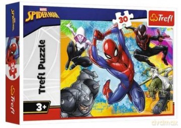 TREFL 30 el. Kolory Spider-mana Disney Marvel 18307 [PUZZLE]
