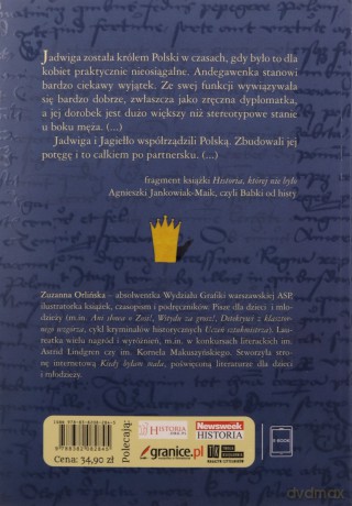 Z Bożej łaski Jadwiga, król - Zuzanna Orlińska [KSIĄŻKA]