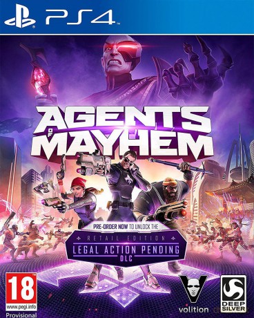 Agents of Mayhem Retail Edition [GRA PS4]