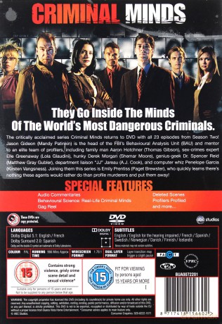 Criminal Minds Season 2 (Zabójcze Umysły Sezon 2) [6DVD]