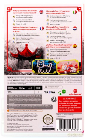 Mahjong Deluxe 3 (Code in a Box) [GRA SWITCH]