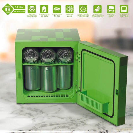 Minecraft Creeper Block- Mini Cooler 6.7l