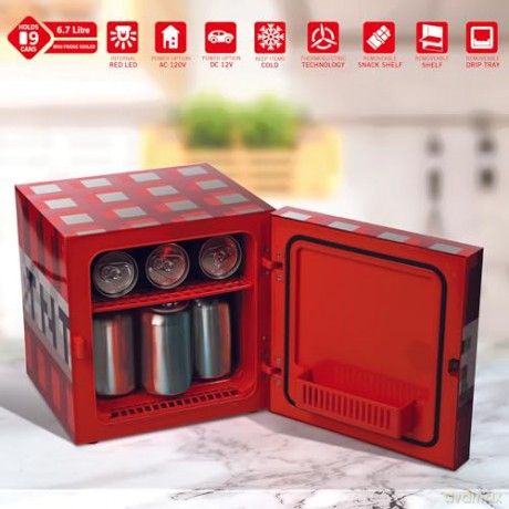 Minecraft Tnt Block - Mini Cooler 6.7l
