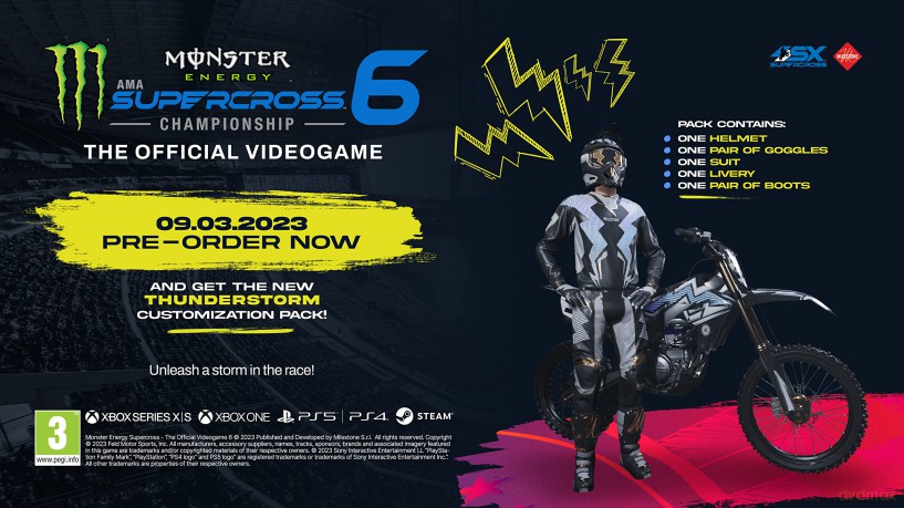 Monster Energy Supercross - The Official Videogame 6 [GRA PS5]