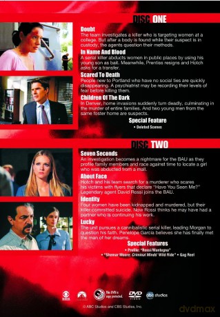 Criminal Minds Season 3 (Zabójcze Umysły Sezon 3) [5DVD]